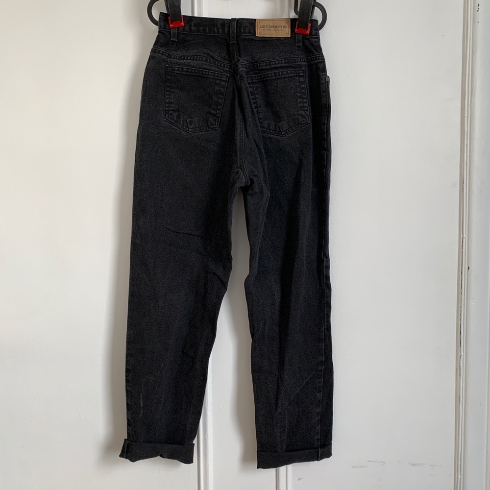 Liz Claiborne classic fit 6R black jeans